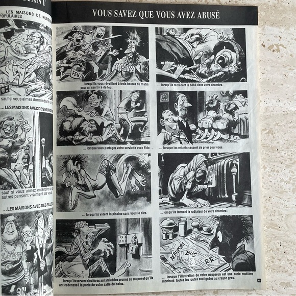 Mad Magazine Quebec edition in French, Issue No. 4 August 1991 - Picture 13 of 14